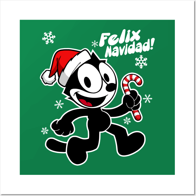 FELIX NAVIDAD! (Merry Christmas!)  2.0 Wall Art by KERZILLA